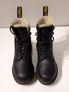 Dr. Martens Women's Serena Burnished Wyoming Leather Fashion Boot